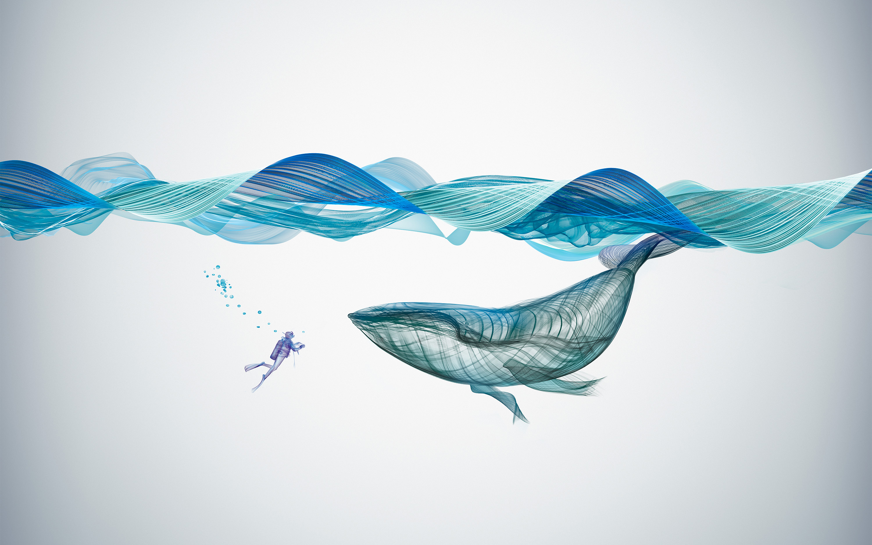 Underwater Whale Illustration818173072